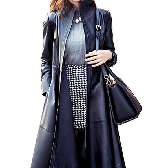 Lai Meng Five Cats Trench Coat NWOT - Picture 2 of 7